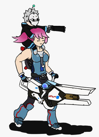 Overwatch Buds by AlienAnn